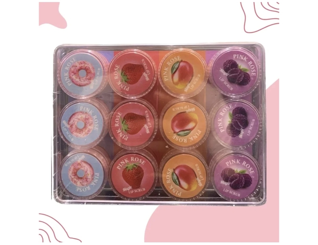 PINK ROSE Lip Balm & Scrub Collection | ترطيب وتقشير الشفاه🩷💋