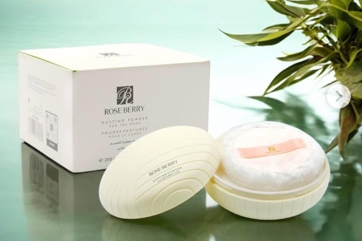 Rose Berry Body Powder | Miss Rose – Black Rose – Classic🩷🤍🫠